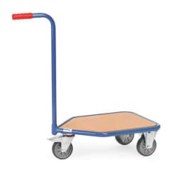 Zeige Details für Griffroller mit Holzplattform Bild von Griffroller mit Holzplattform