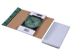 Bild von CD-Jewel-Mailer DL progress® PACK PP D02.31, 225x125x12 mm, Anschriftenfenster heraustrennbar