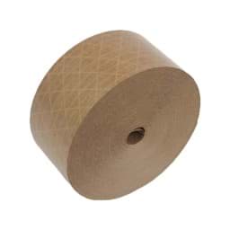 Zeige Details für Nassklebeband, braun, 80 mm x 150 m, 140 g/m², längs- und diagonalverstärkt Bild von Nassklebeband, braun, 80 mm x 150 m, 140 g/m², längs- und diagonalverstärkt