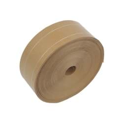Zeige Details für Nassklebeband, braun, 60 mm x 200 m, 60 g/m², 2-fach längsverstärkt Bild von Nassklebeband, braun, 60 mm x 200 m, 60 g/m², 2-fach längsverstärkt