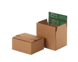 Zeige Details für Aufrichtkarton C6  Flixbox® return progress® PACK PP FBR1.16.13.07, 160x130x70 mm Bild von Aufrichtkarton C6  Flixbox® return progress® PACK PP FBR1.16.13.07, 160x130x70 mm