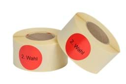 Zeige Details für Aktionsetikett, 70 mm kreisrund, "2. Wahl" Bild von Aktionsetikett, 70 mm kreisrund, "2. Wahl"