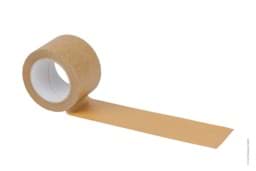 Zeige Details für Papierklebeband, 75 mm x 50 m, braun Bild von Papierklebeband, 75 mm x 50 m, braun