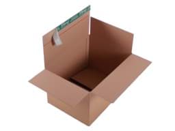 Zeige Details für Steckbodenkarton progress® BOX PB K10.05-2, 390x290x250-160 mm Bild von Steckbodenkarton progress® BOX PB K10.05-2, 390x290x250-160 mm