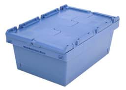 Zeige Details für Mehrwegbehälter MBDU64221, 610x400x249 mm, taubenblau Bild von Mehrwegbehälter MBDU64221, 610x400x249 mm, taubenblau