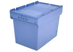 Zeige Details für Mehrwegbehälter MBDU64421, 610x400x449 mm, taubenblau Bild von Mehrwegbehälter MBDU64421, 610x400x449 mm, taubenblau