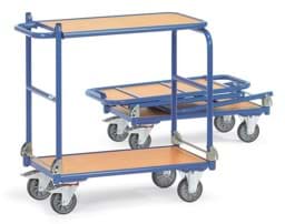 Zeige Details für Klapptischwagen mit 2 Holzwerkstoffplatten Bild von Klapptischwagen mit 2 Holzwerkstoffplatten