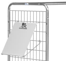 Zeige Details für Schreibtafel für Kommissionierwagen Bild von Schreibtafel für Kommissionierwagen