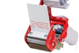 Zeige Details für Andrucklasche für Handabroller mit Kernbremse, 50 mm Klebeband Bild von Andrucklasche für Handabroller mit Kernbremse, 50 mm Klebeband
