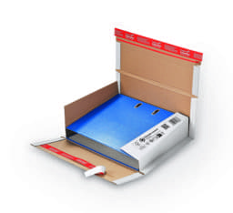 Zeige Details für Ordnerverpackung ColomPac® CP 055.51, 320x290x35-80 mm, weiß Bild von Ordnerverpackung ColomPac® CP 055.51, 320x290x35-80 mm, weiß
