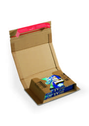 Zeige Details für Buchverpackung A5 ColomPac® CP 020.02, 217x155x-60 mm Bild von Buchverpackung A5 ColomPac® CP 020.02, 217x155x-60 mm