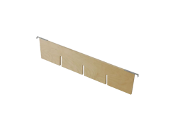 Zeige Details für Querteiler für 800-mm-Holzaufsatzrahmen, 760 x 12 x 190 mm, 3 Fräsungen Bild von Querteiler für 800-mm-Holzaufsatzrahmen, 760 x 12 x 190 mm, 3 Fräsungen
