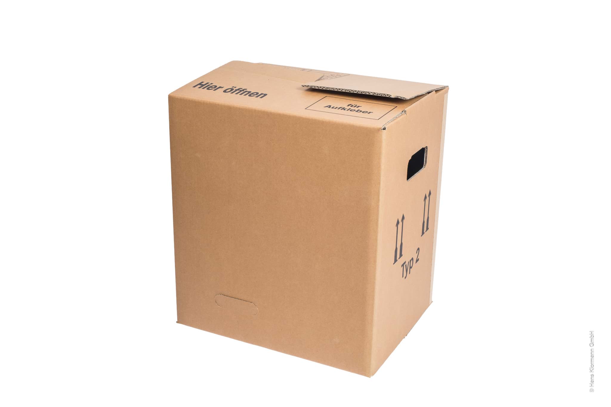 Bild von Umzugskarton Typ II, 435 x 340 x 475 mm, 2.40 BC