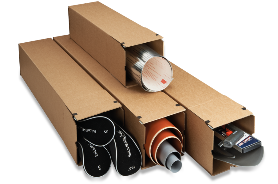 Bild von longBox-Versandhülse A0, innen: 860x190x190 mm, außen: 890x200x200 mm