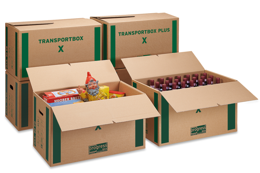 Bild von Transportbox Plus progress® BOX PB TB01.02, 650x350x370 mm, 1.30 C