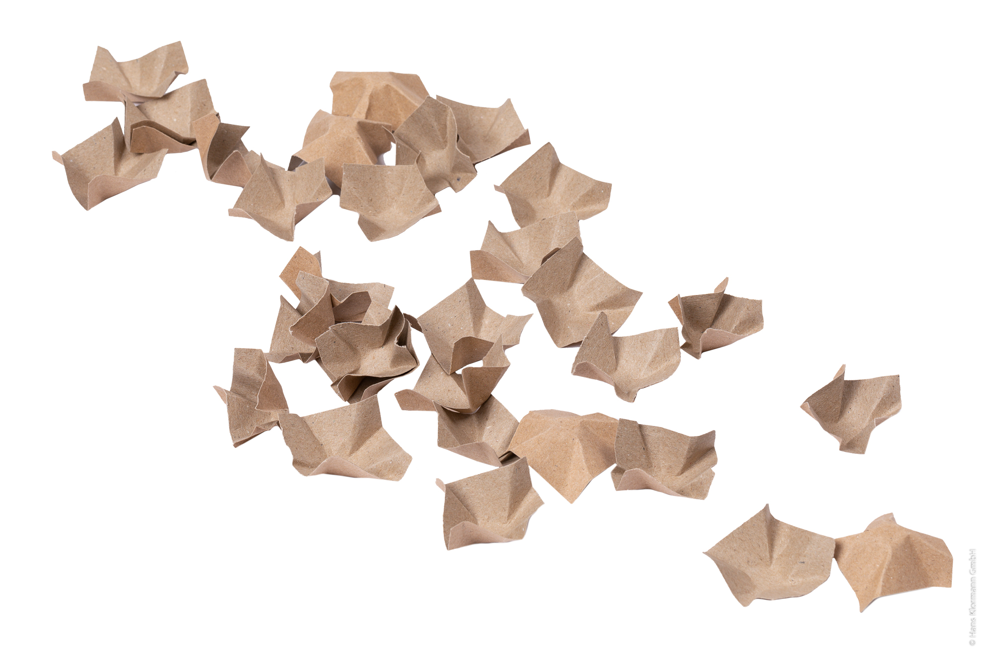5 Säcke Papier-Verpackungschips à 400 Liter Füllmaterial Papierpolster PAPERFILL 
