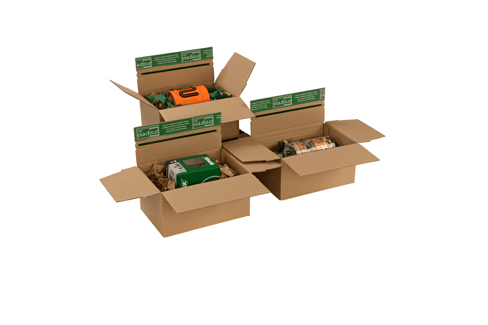 Bild von Fix-Aufrichtekarton A5+ "Grassline", innen: 229x164x50 -115 mm, außen: 238x170x60-130 mm