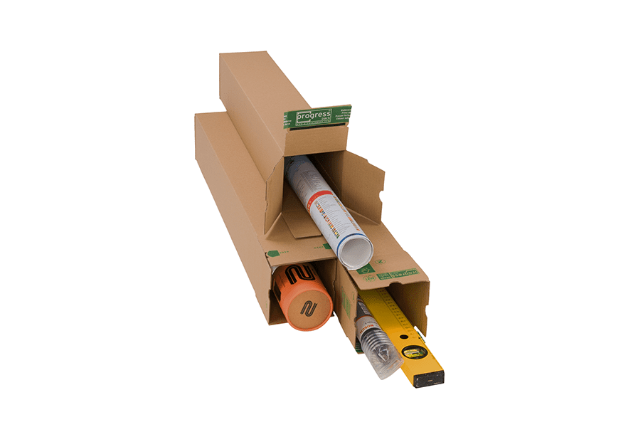 Bild von longBox-Versandhülse A1 "Grassline", innen: 610x105x105 mm, außen: 630x110x110 mm