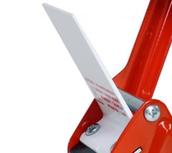 Bild von Andrucklasche für Handabroller mit Kernbremse, 50 mm Klebeband