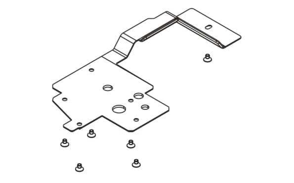 Bild von Schutzplatte für das Akku-Umreifungsgerät BXT3-13, BXT3-16, BXT3-19