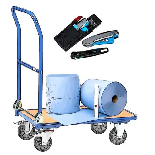 Instapak Quick RT 25 Sacchetti - Schiuma Espansa Per Imballaggio 54x68cm - Foto 9