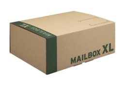 Bild von Postversandkarton Mailbox XL, innen 460x333x174 mm, außen 467x350x183 mm